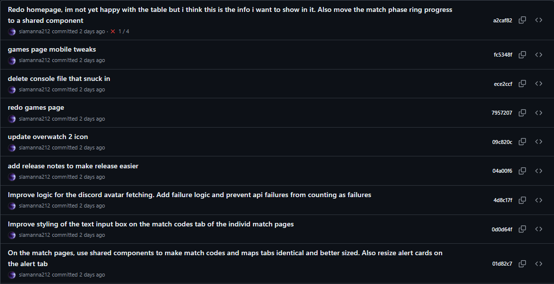 Git creates a trackable history for your code